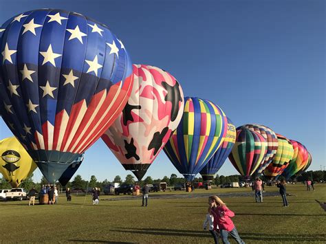 hot air balloon festival schedule